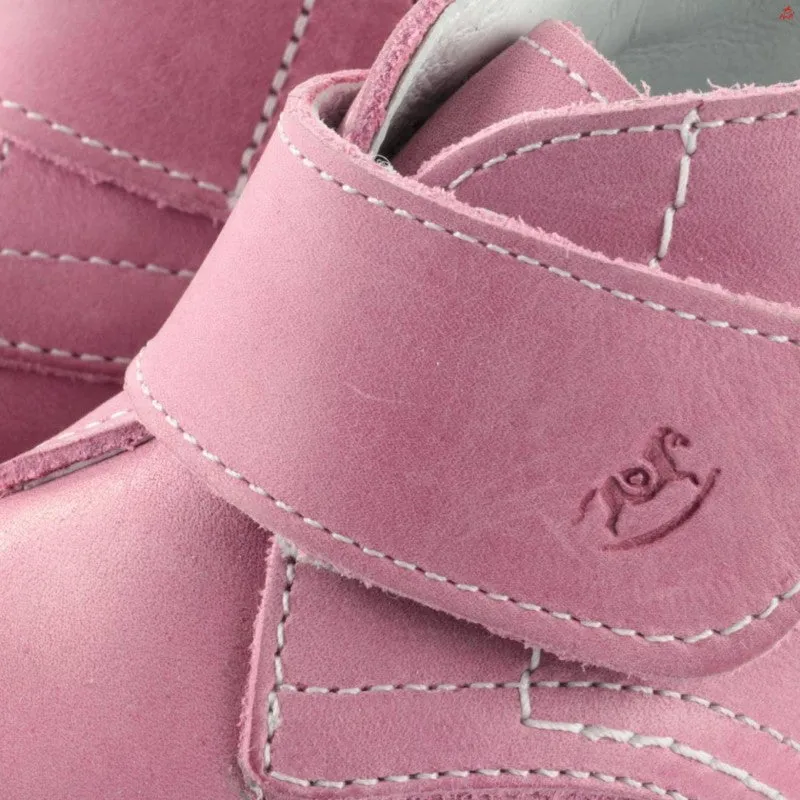 (2470-9 / 2489-9) Pink Velcro Trainers