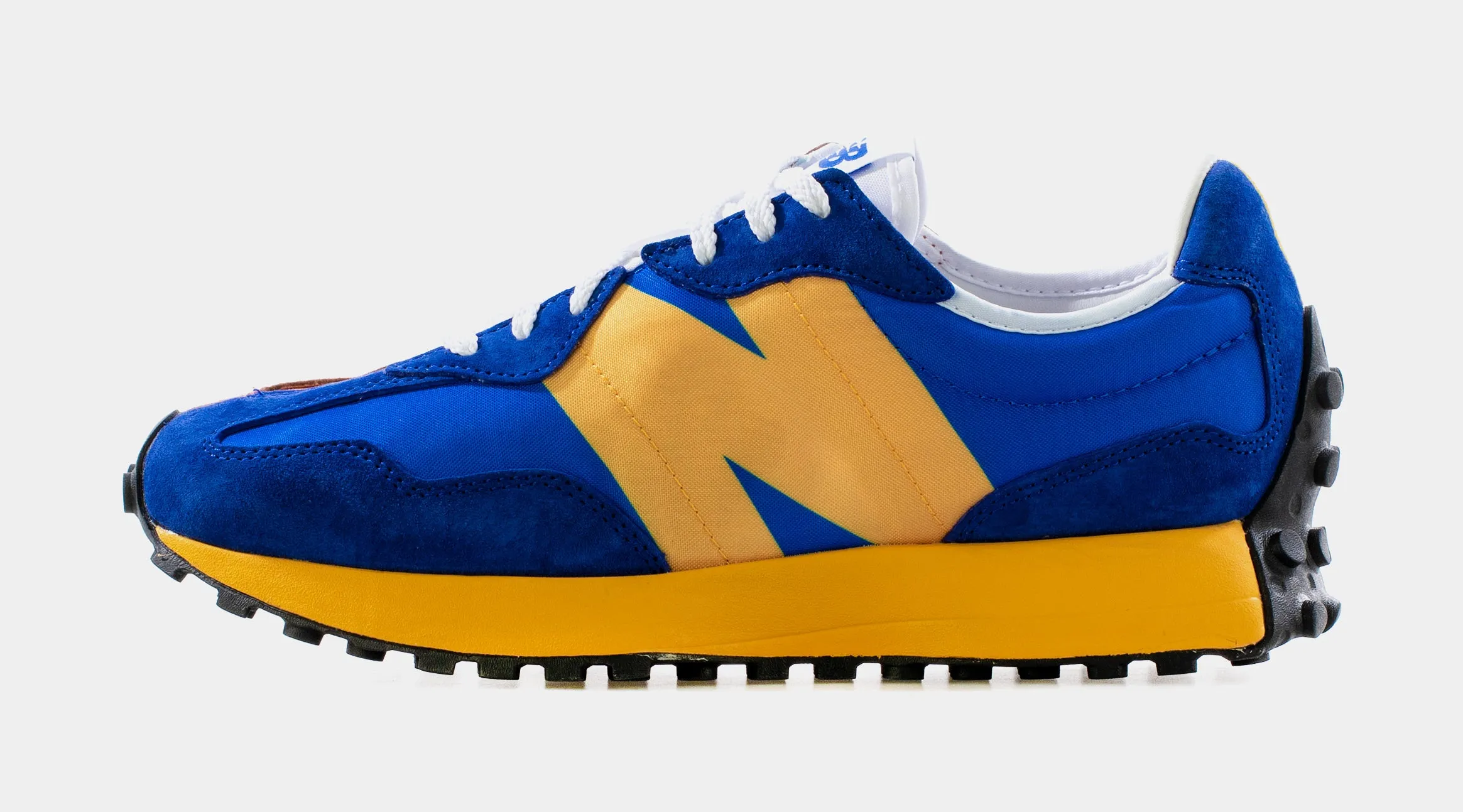 327 Mens Lifestyle Shoe (Blue/Yellow)