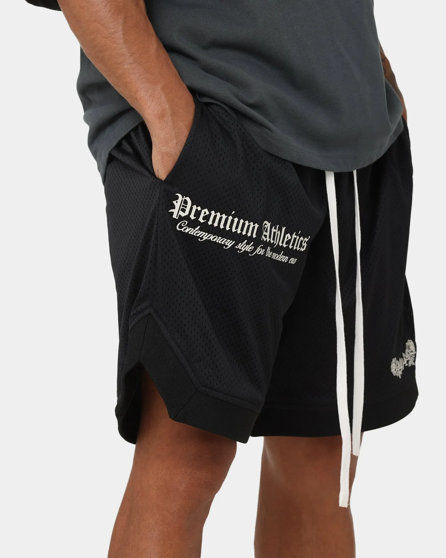 404 Premium Athletics Basketball Shorts Black