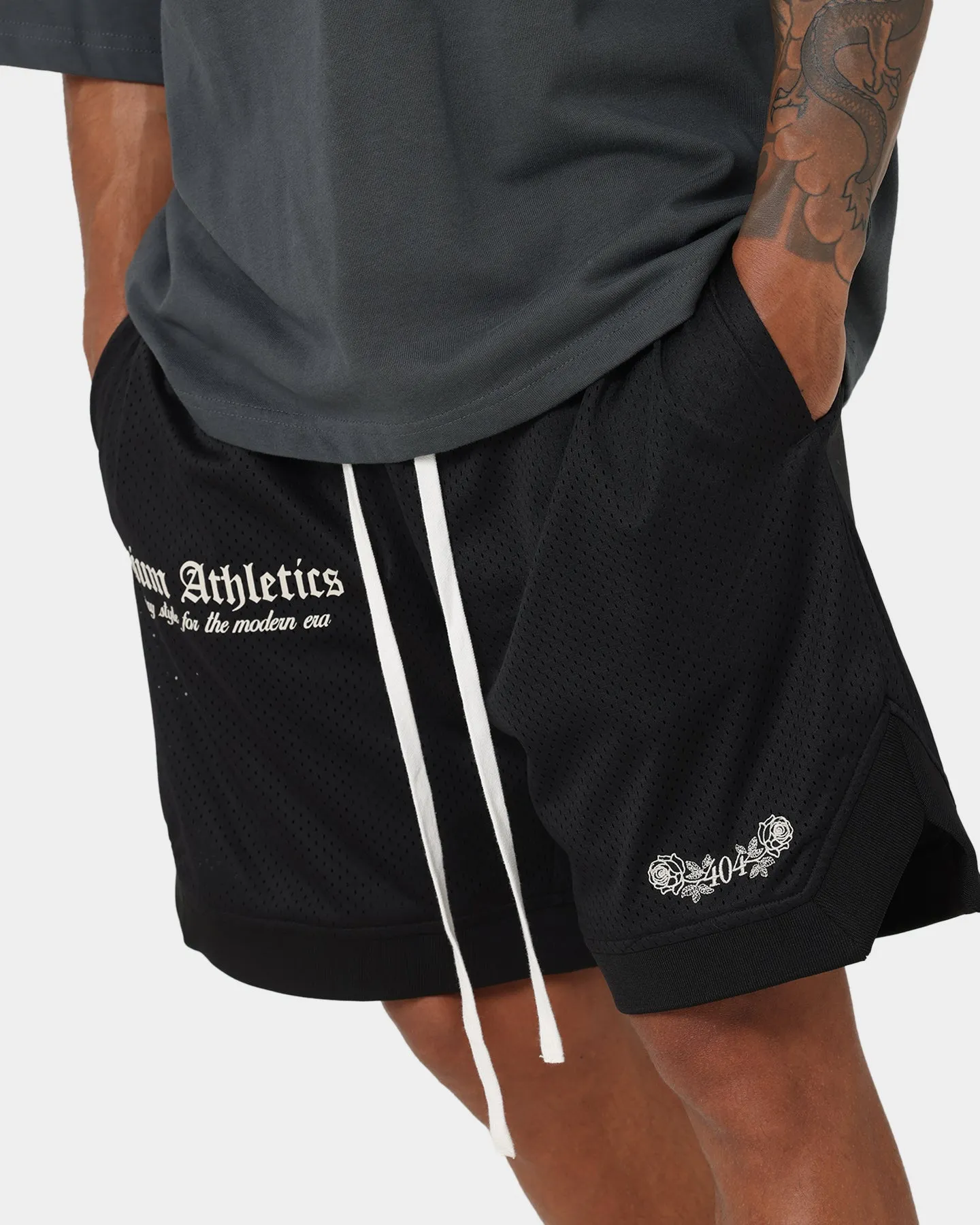 404 Premium Athletics Basketball Shorts Black