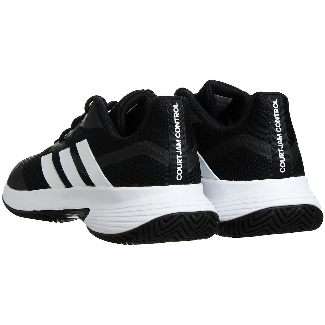 Adidas CourtJam Control Tennis Mens Black Trainers