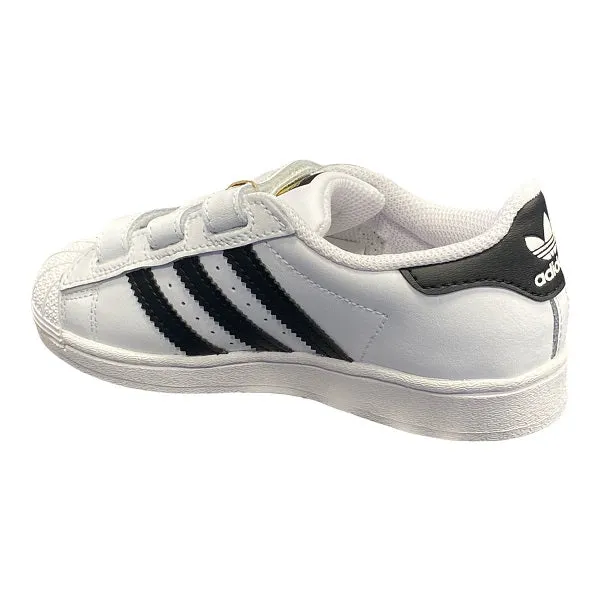 Adidas Originals children's sneakers shoe with tear Superstar CF C EF4838 white black