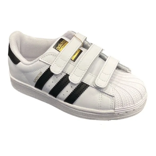 Adidas Originals children's sneakers shoe with tear Superstar CF C EF4838 white black