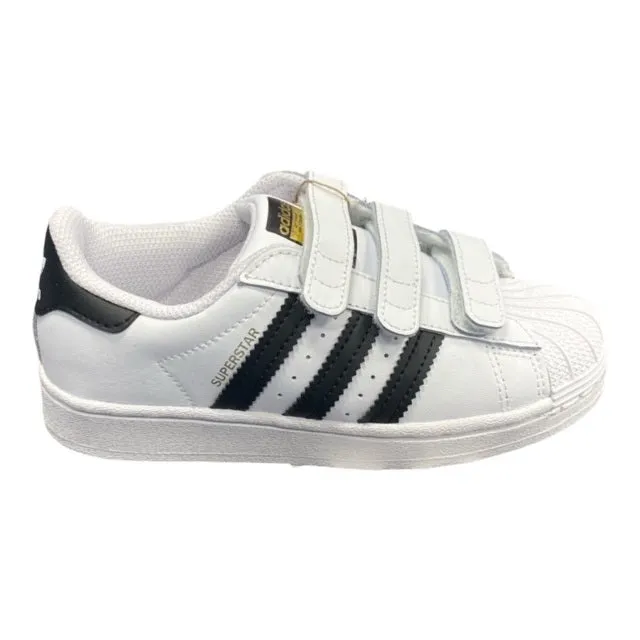 Adidas Originals children's sneakers shoe with tear Superstar CF C EF4838 white black