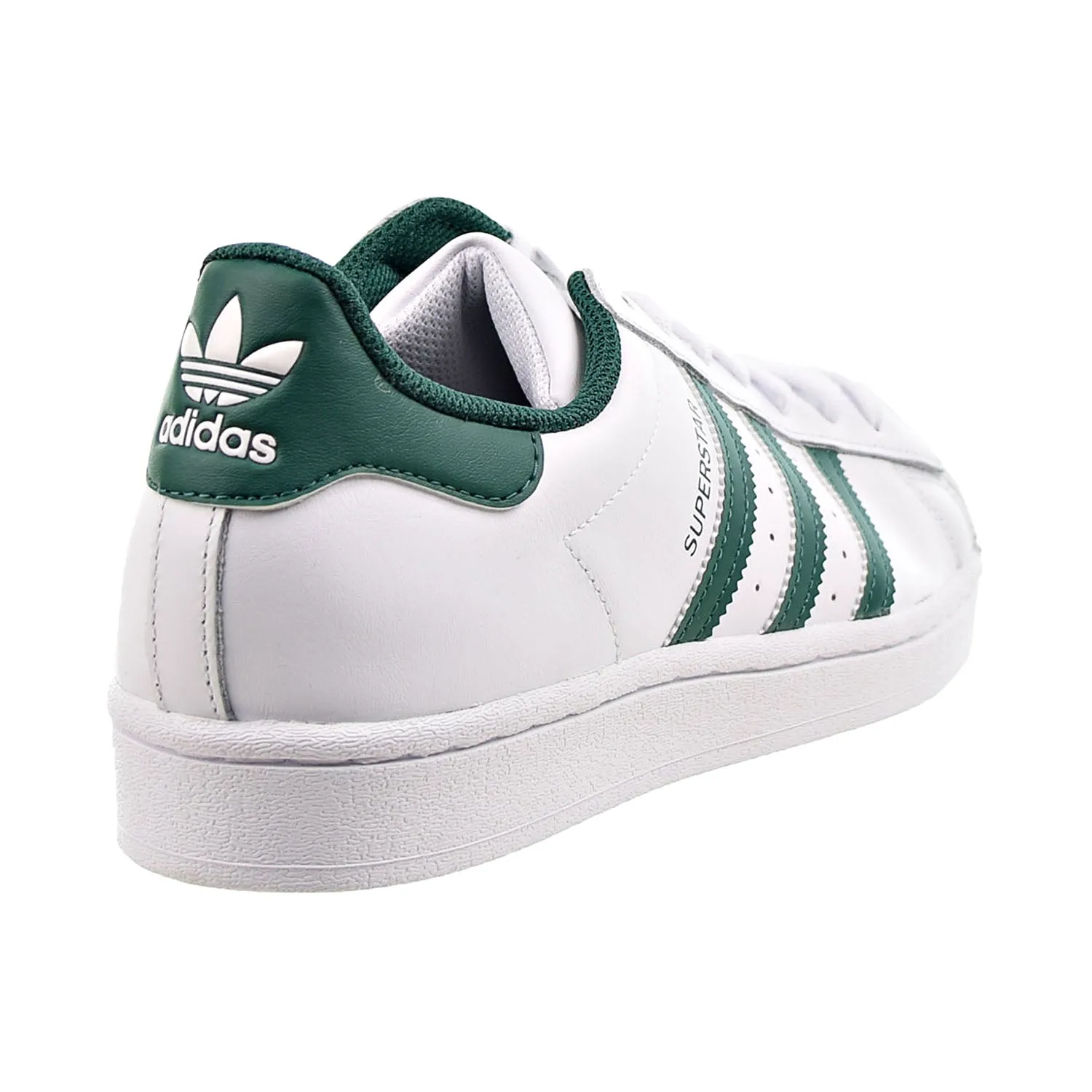 Adidas Superstar Men's Shoes Cloud White-Collegiate Green