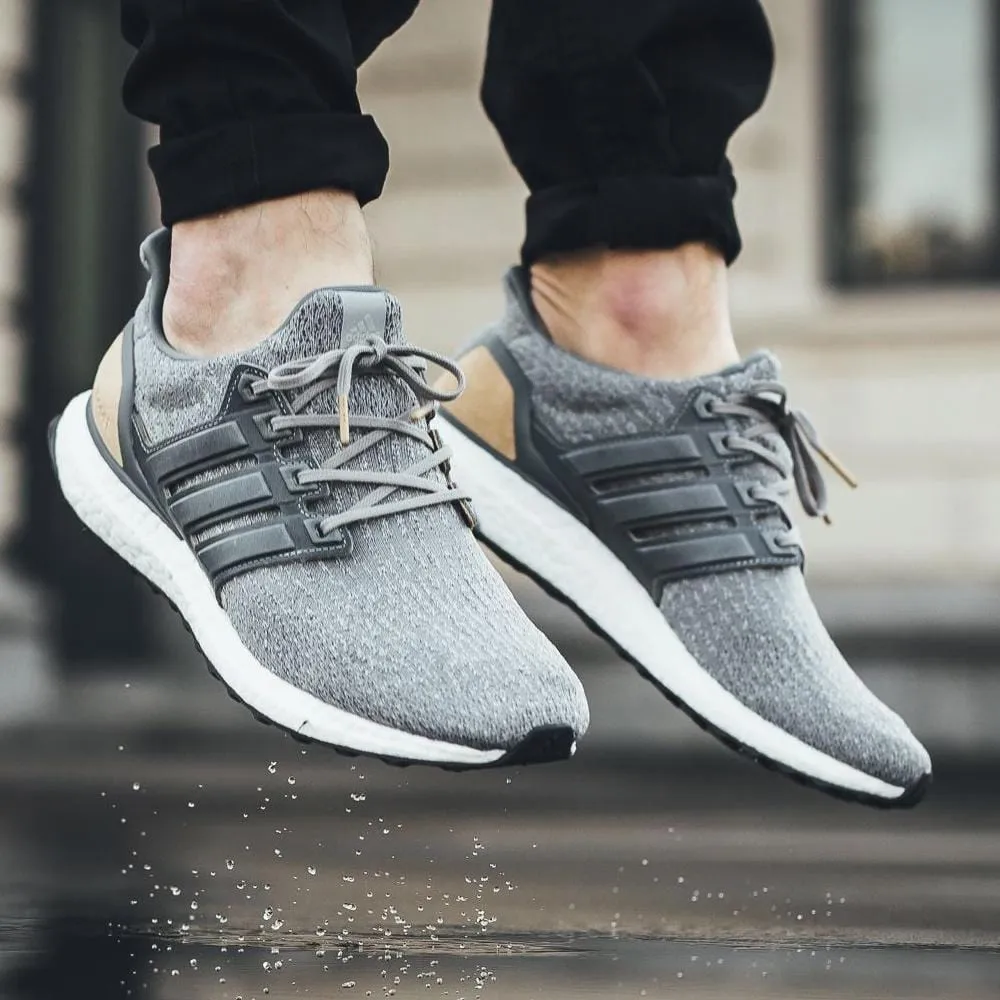 adidas Ultra Boost 3.0 LTD Mid Grey  Leather Cage