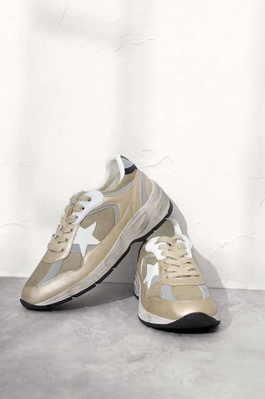 Alida Sneakers - Gold