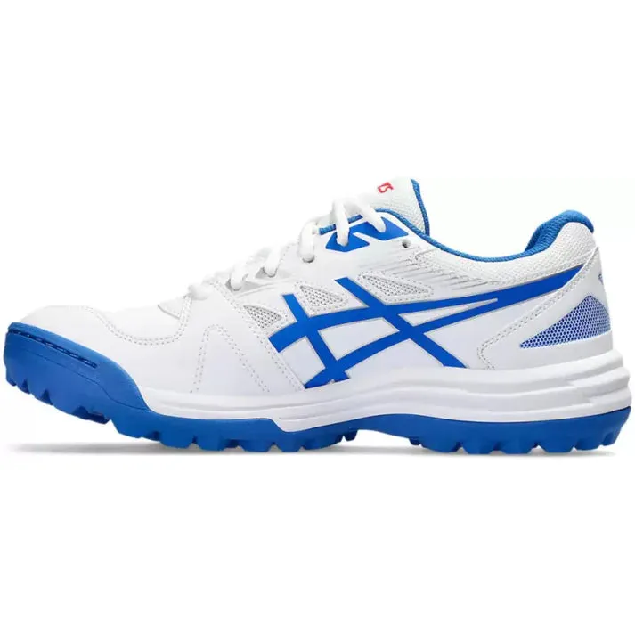 Asics Gel Lethal Field Men's Cricket Shoes - White/Tuna Blue