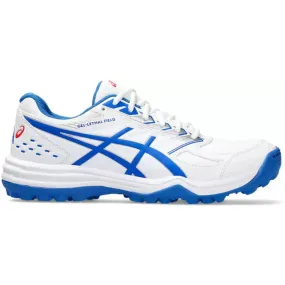 Asics Gel Lethal Field Men's Cricket Shoes - White/Tuna Blue