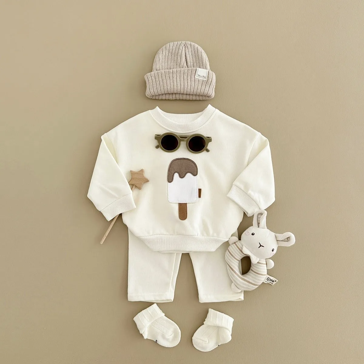 Baby Ice Cream Casual Set