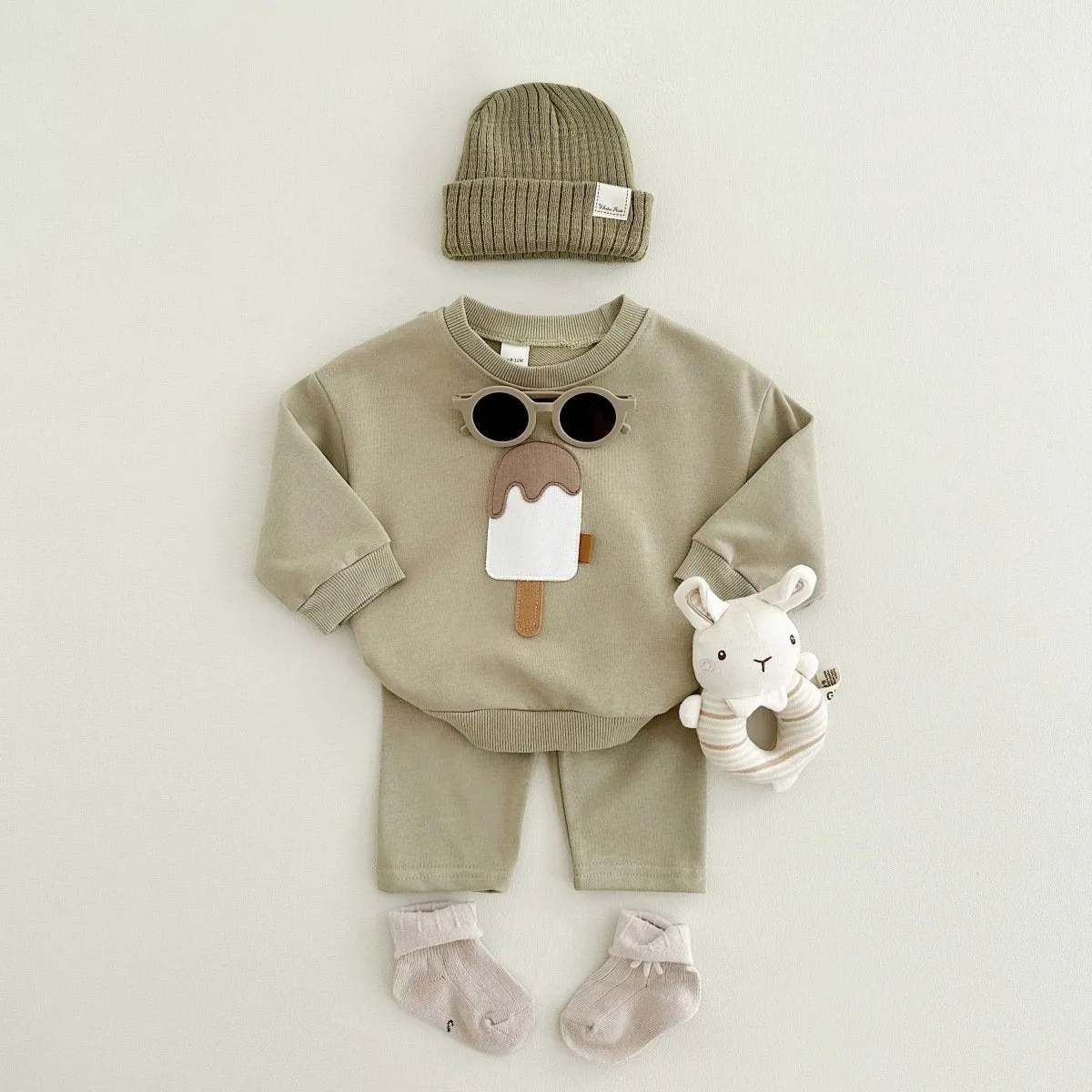 Baby Ice Cream Casual Set