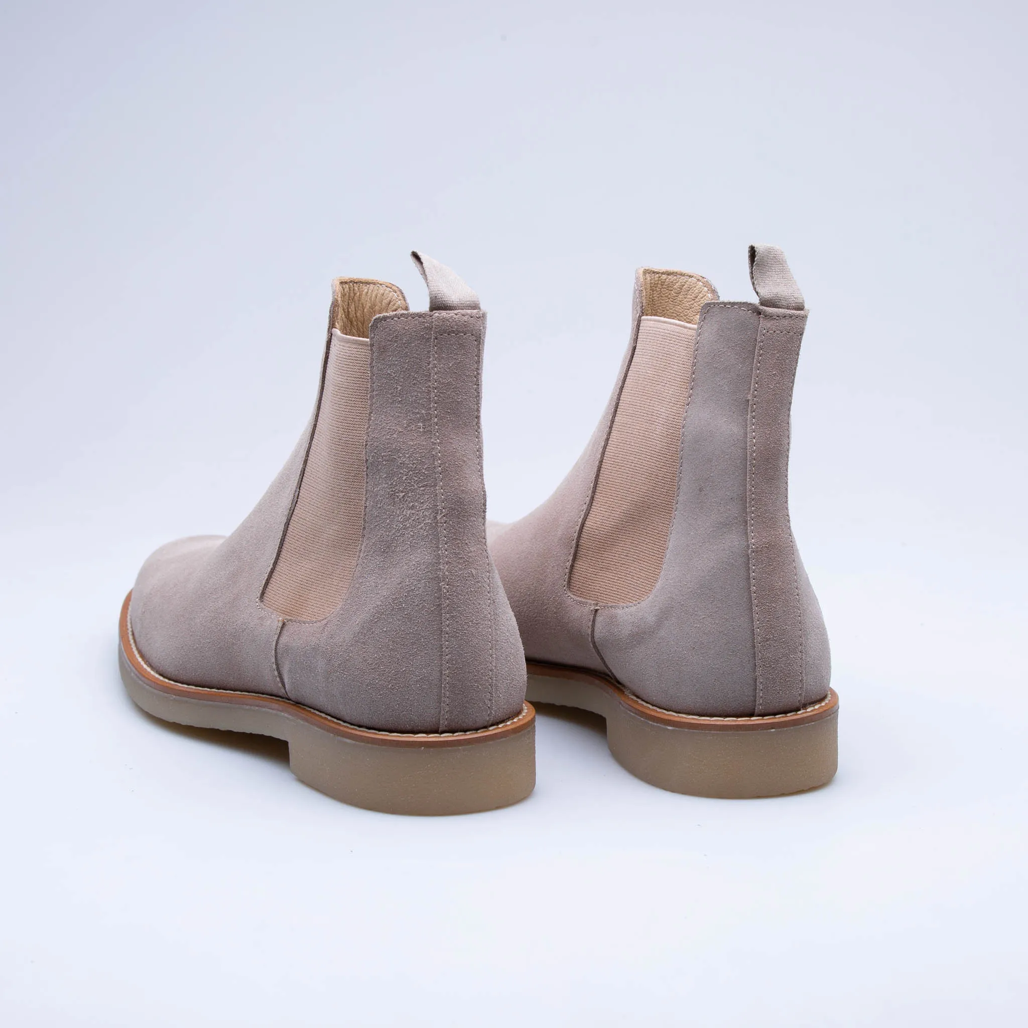 Beige Care Chelsea Boots