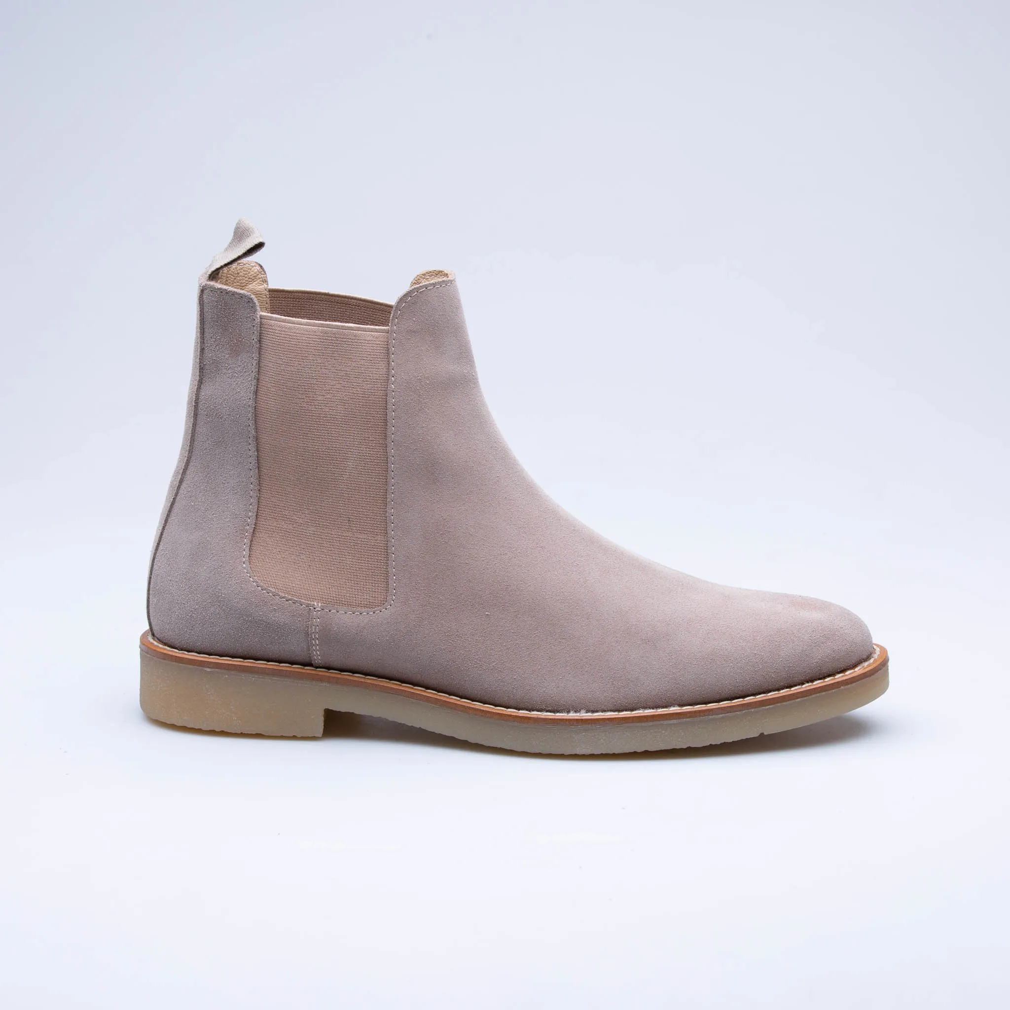 Beige Care Chelsea Boots