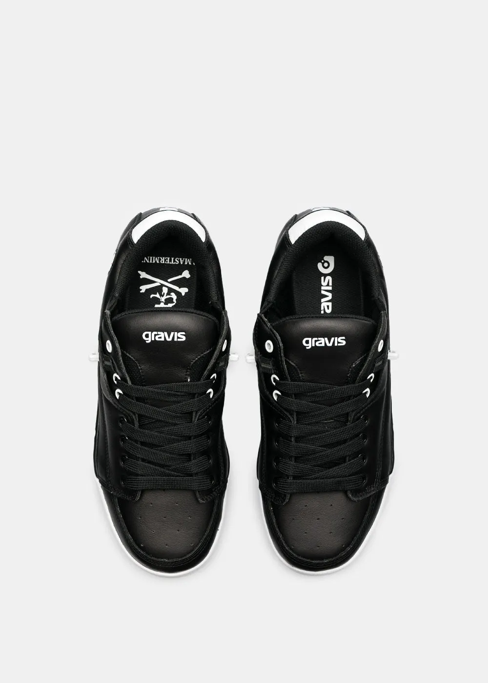 Black & White Gravis Tarmac Sneakers