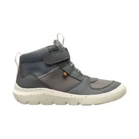 Bogs Kids' Skyline High Top Slip On Shoes - Gray