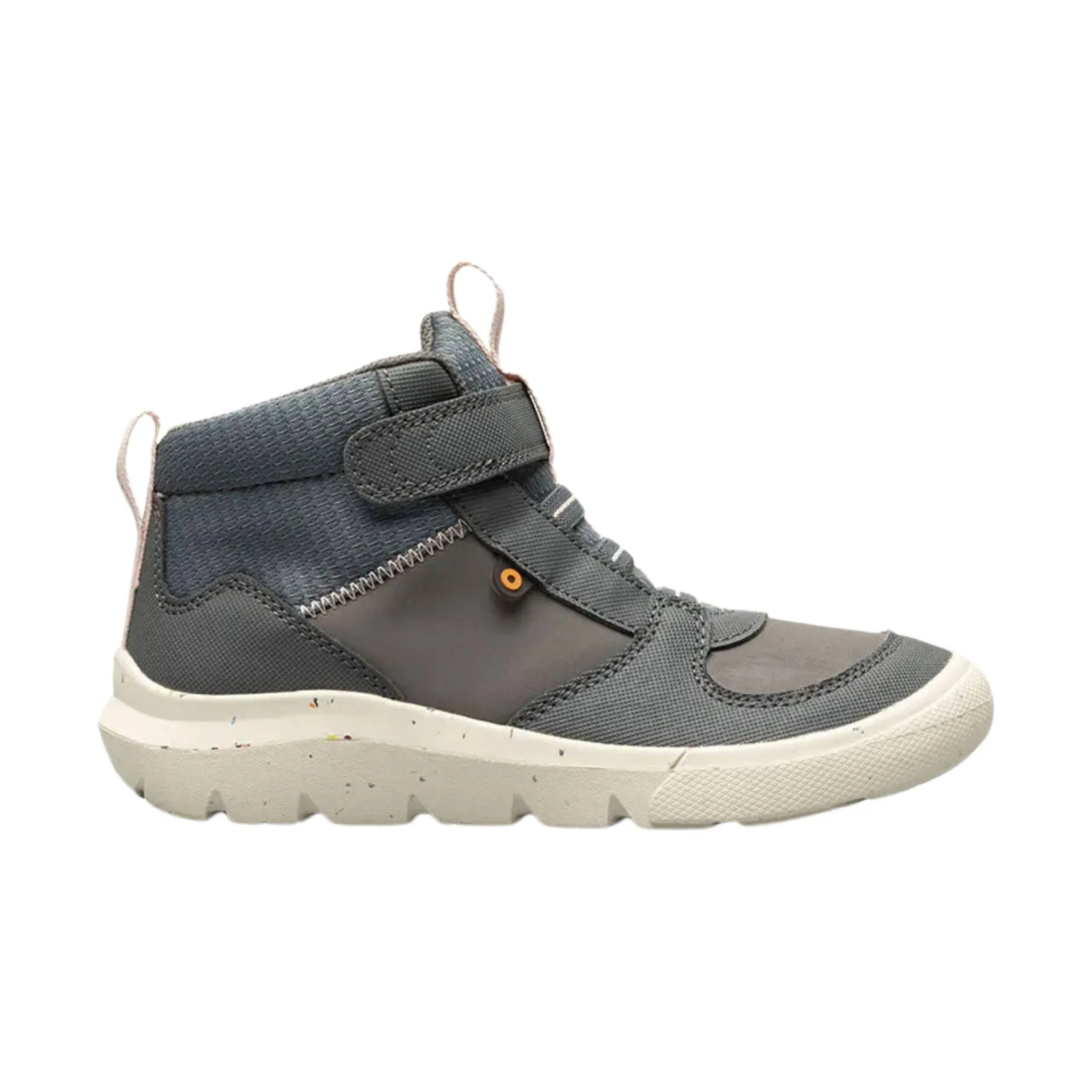 Bogs Kids' Skyline High Top Slip On Shoes - Gray