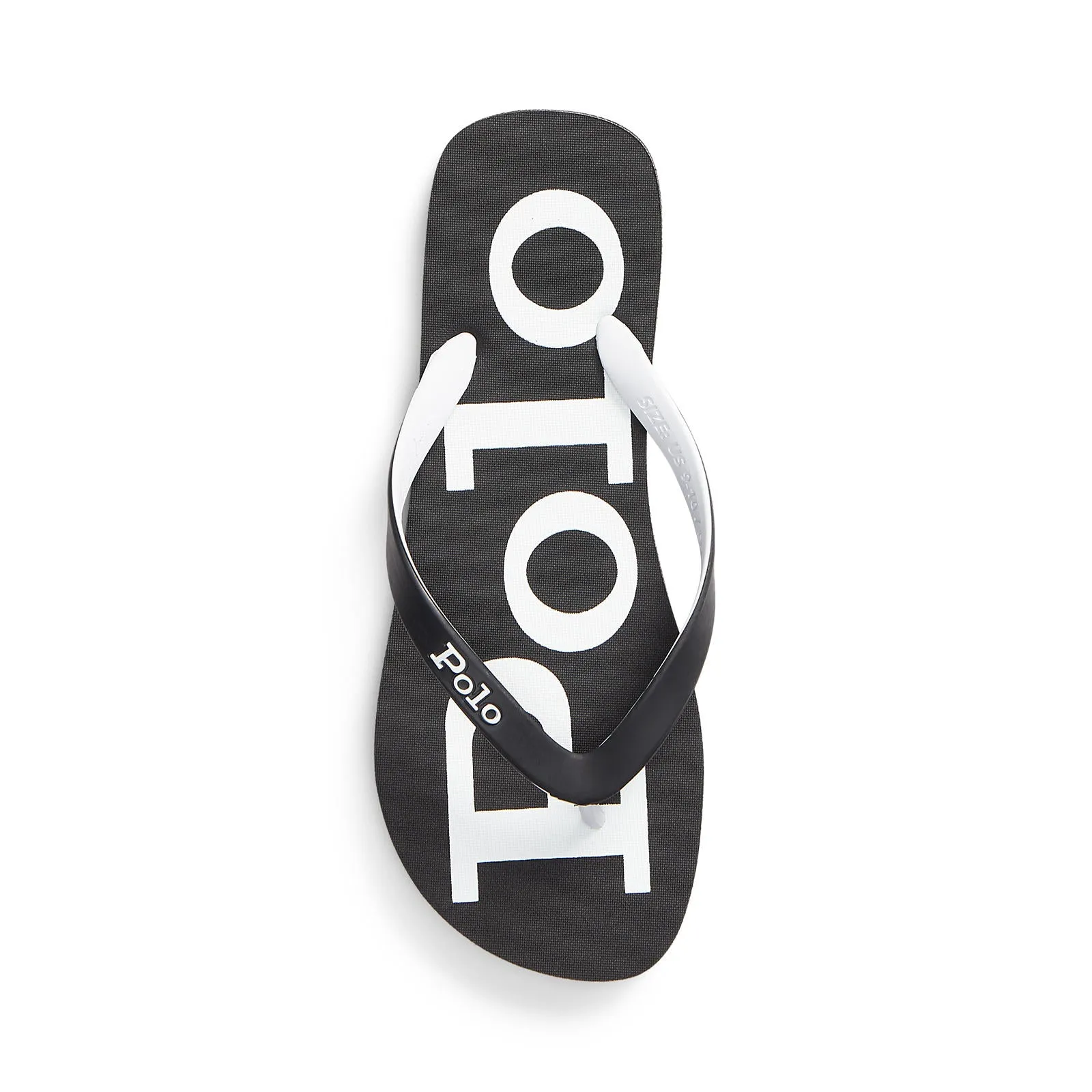 Bolt Flip Flops/Thongs - Black & White