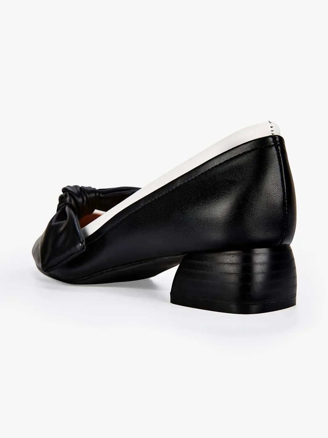 Cara retro bow shoes