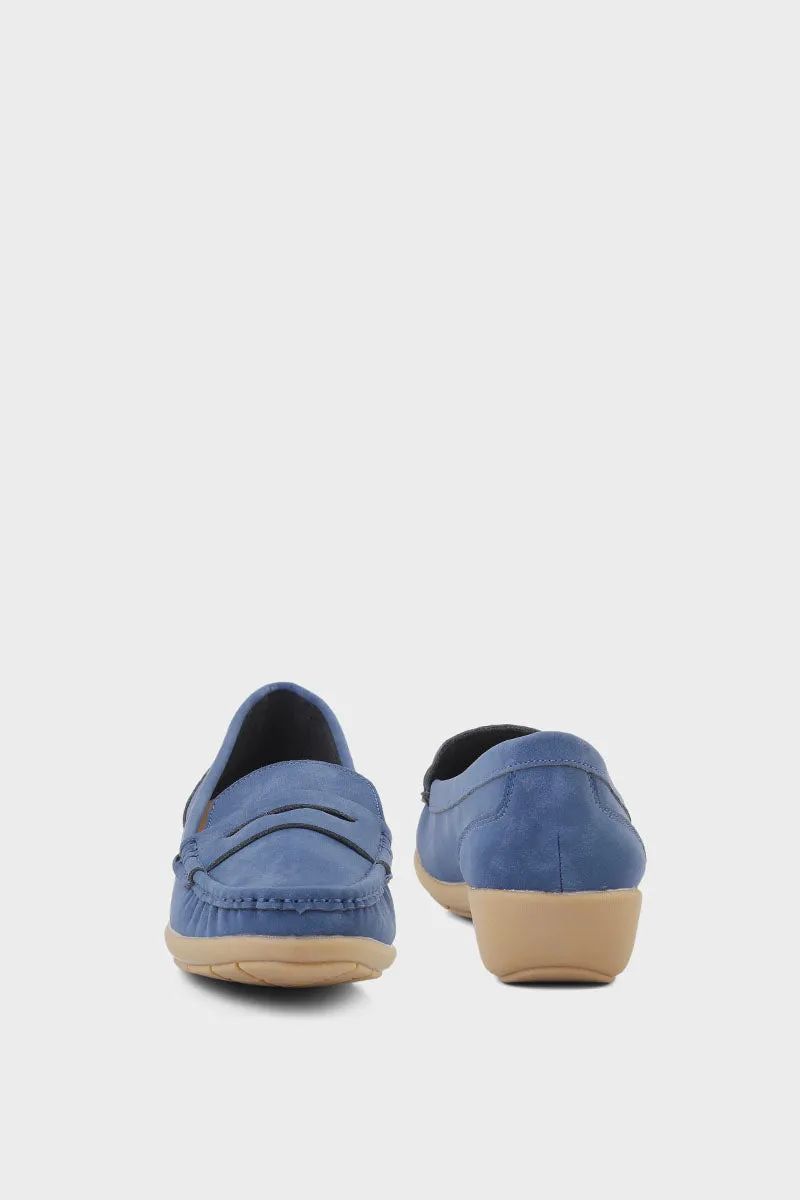 Casual Moccasin I41449-Navy