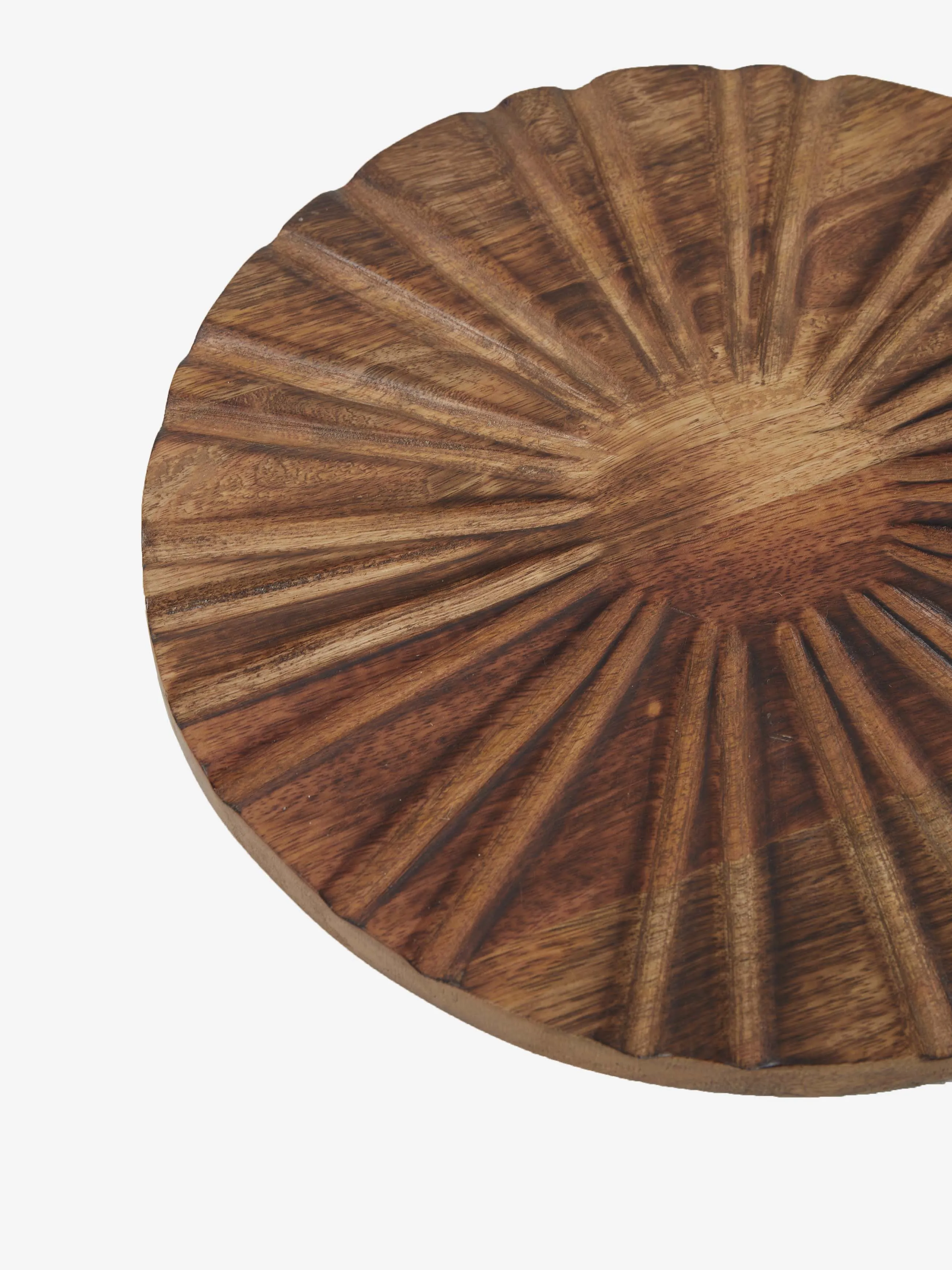 Circle Carved Serving Board