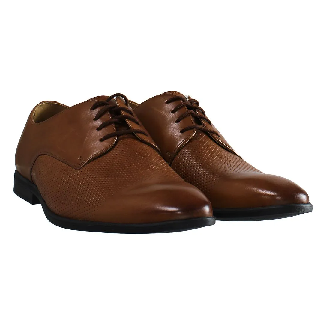 Clarks Bampton Cap Mens Brown Shoes