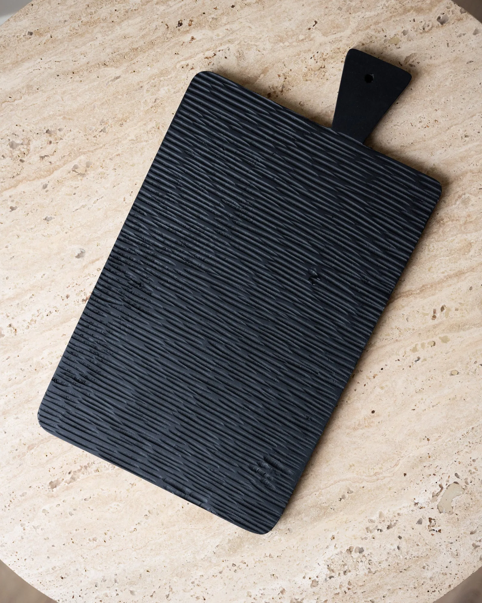 Cutting Board Rib Black