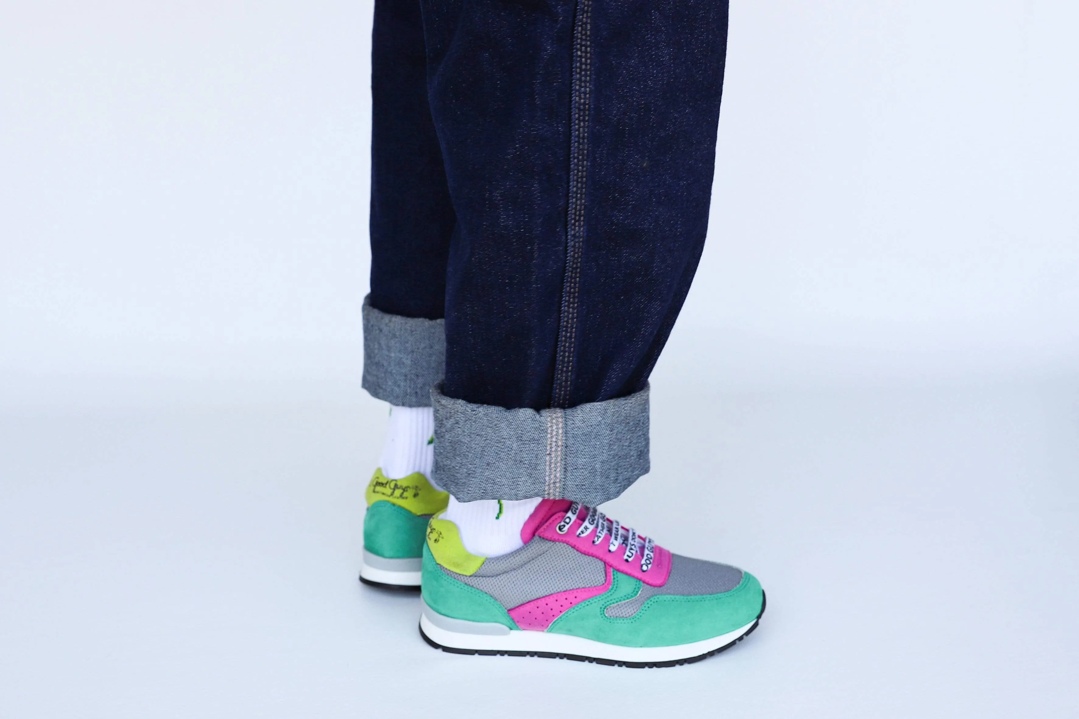 Felix Vegan Suede Sneakers | Multicolour