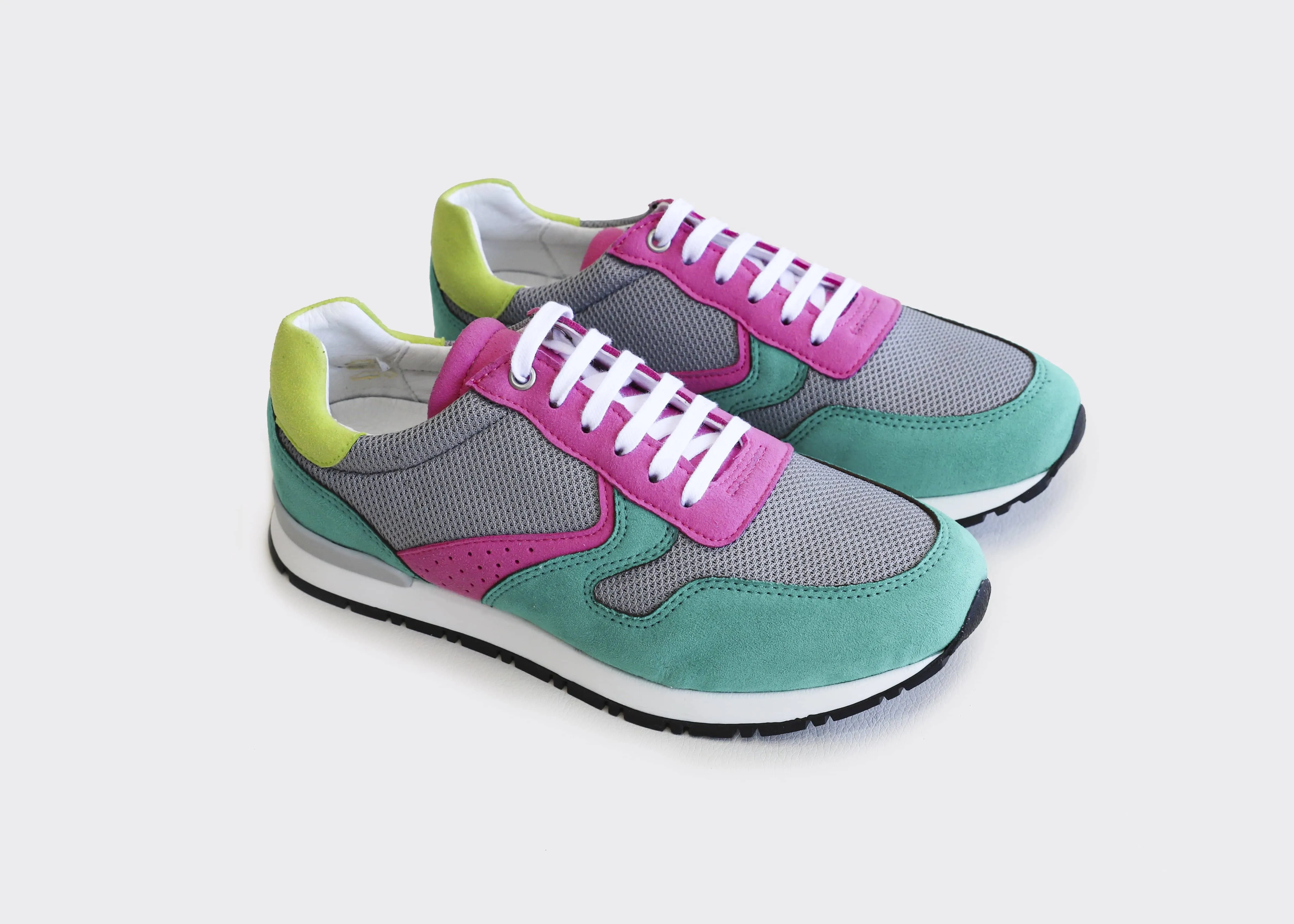 Felix Vegan Suede Sneakers | Multicolour