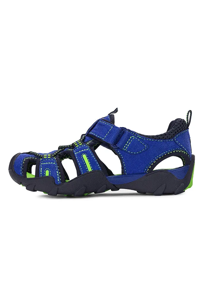 Flex Canyon Blue Lime Adventure Sandals