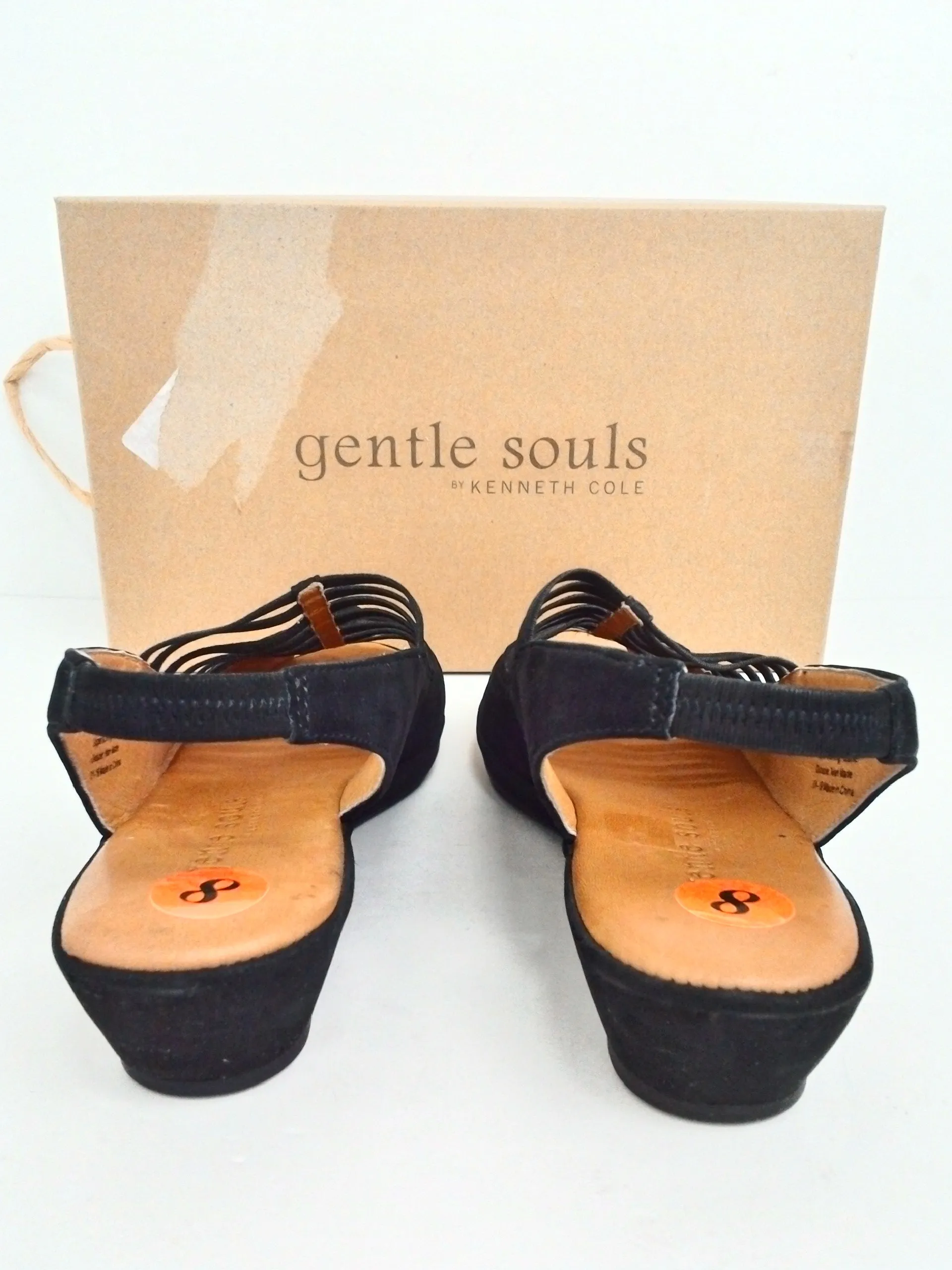 Gentle Souls Women's Lee Back Sandals Size 8 M