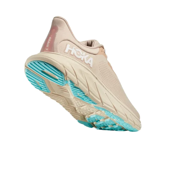 HOKA Women's Arahi 7 Wide Vanilla/Cream