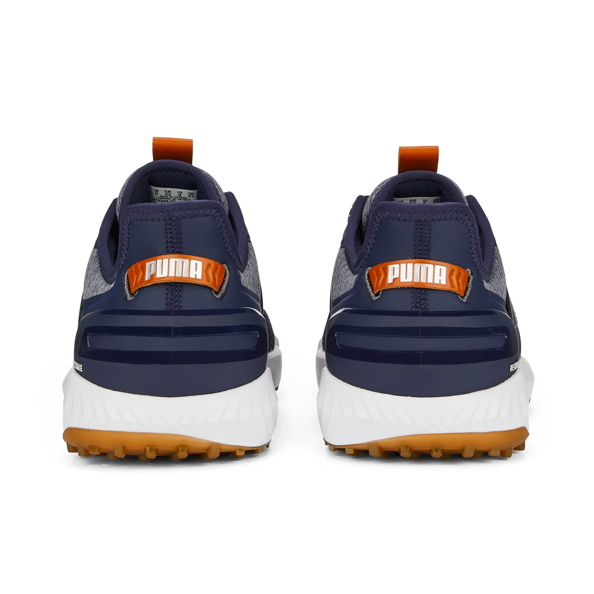 IGNITE ELEVATE Wide Spikeless Golf Shoes | Puma Navy / Puma Silver