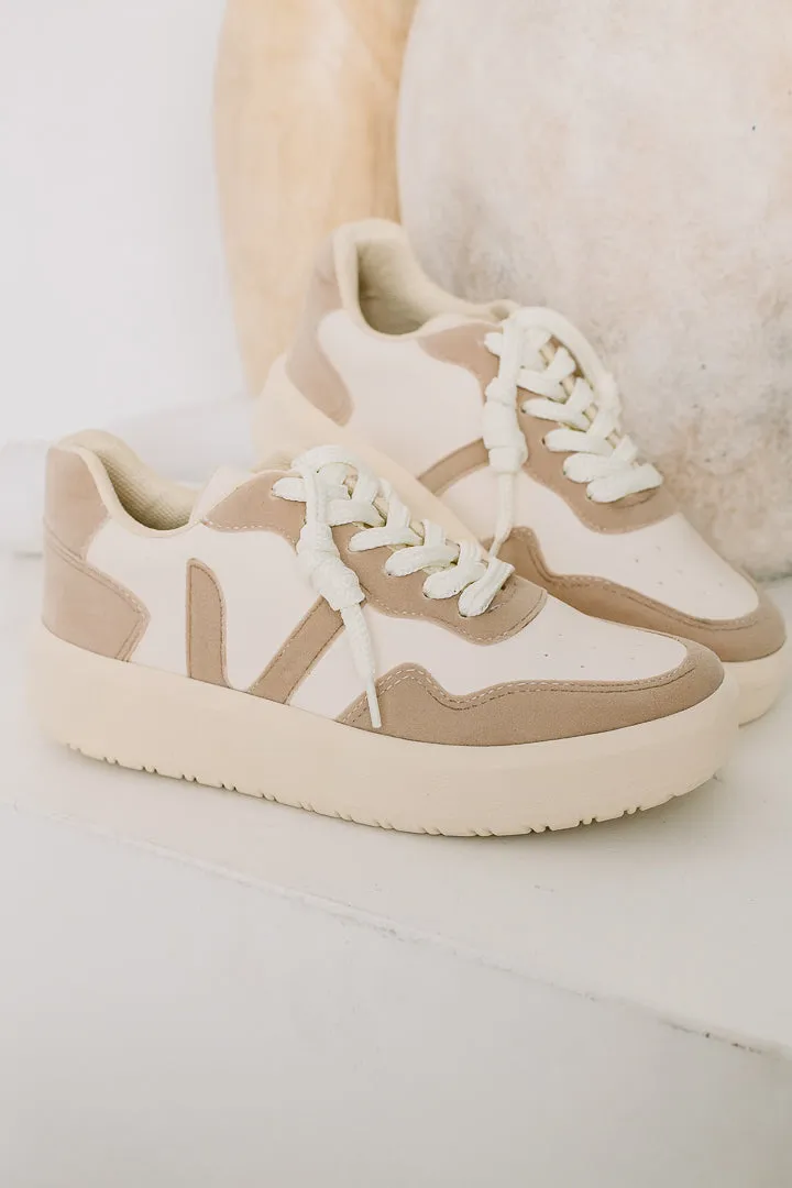 Ivy Sneakers | Taupe