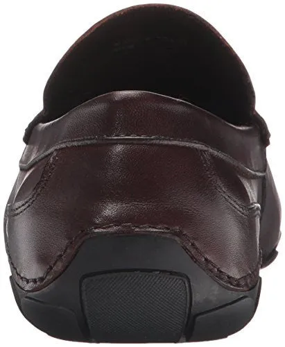 KENNETH COLE REACTION MEN'S MAKE A TOAST SLIP-ON LOAFER, DARK BROWN, 9.5 M US