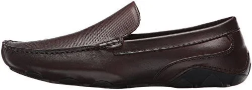 KENNETH COLE REACTION MEN'S MAKE A TOAST SLIP-ON LOAFER, DARK BROWN, 9.5 M US