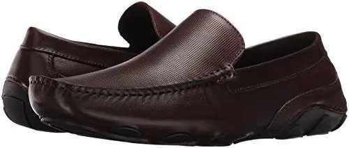 KENNETH COLE REACTION MEN'S MAKE A TOAST SLIP-ON LOAFER, DARK BROWN, 9.5 M US