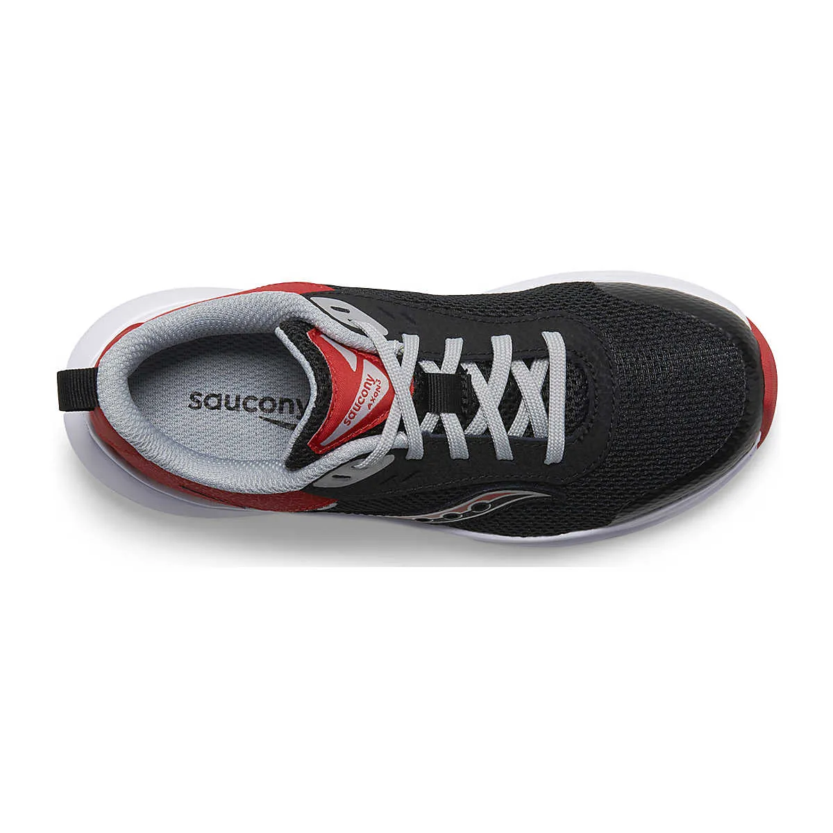 Kid's Saucony | Axon 3 Sneaker | Infrared/Black