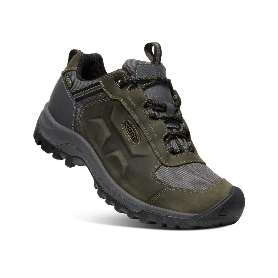 Men's Basin Ridge Waterproof Shoe | Magnet/Dark Olive