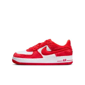 Nike Air Force 1 GS (Fire Red/LT Crimson/White/Pink Foam)