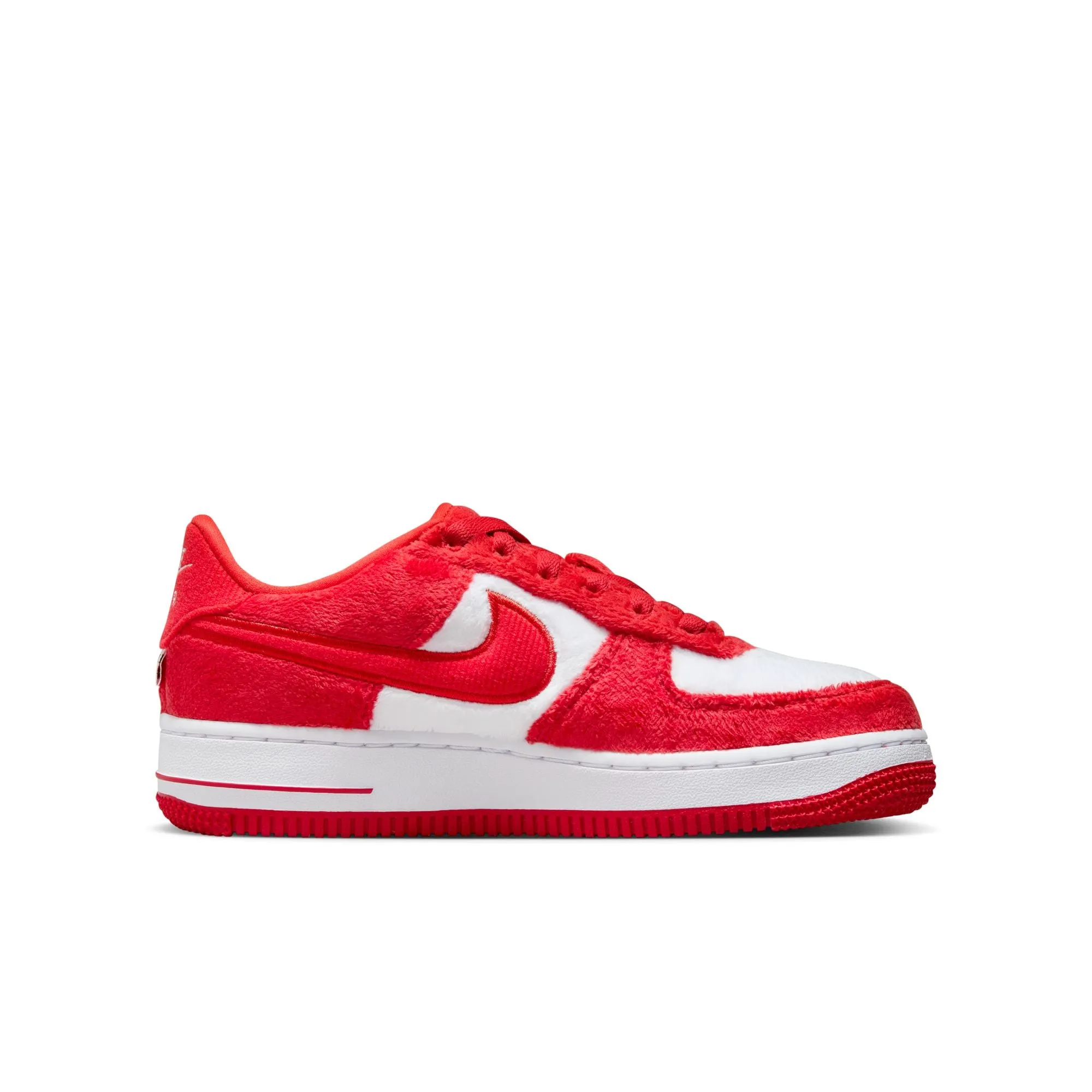 Nike Air Force 1 GS (Fire Red/LT Crimson/White/Pink Foam)