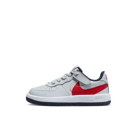 Nike Air Force 1 Low Easyon LV8 4 (PS) (Pure Platinum/Pure Platinum)