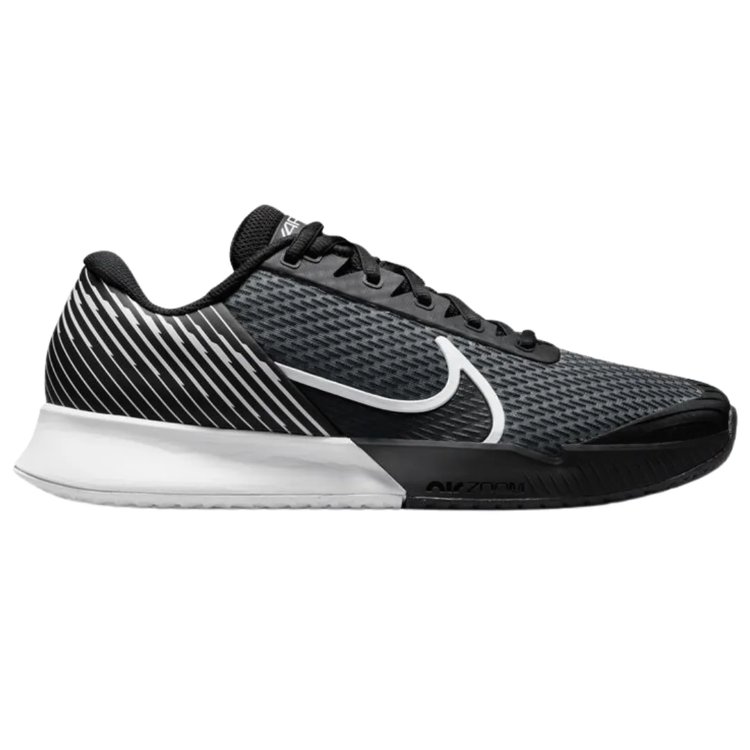 Nike Court Air Zoom Vapor Pro 2 Men's Hard Court Tennis Shoes - Black/White