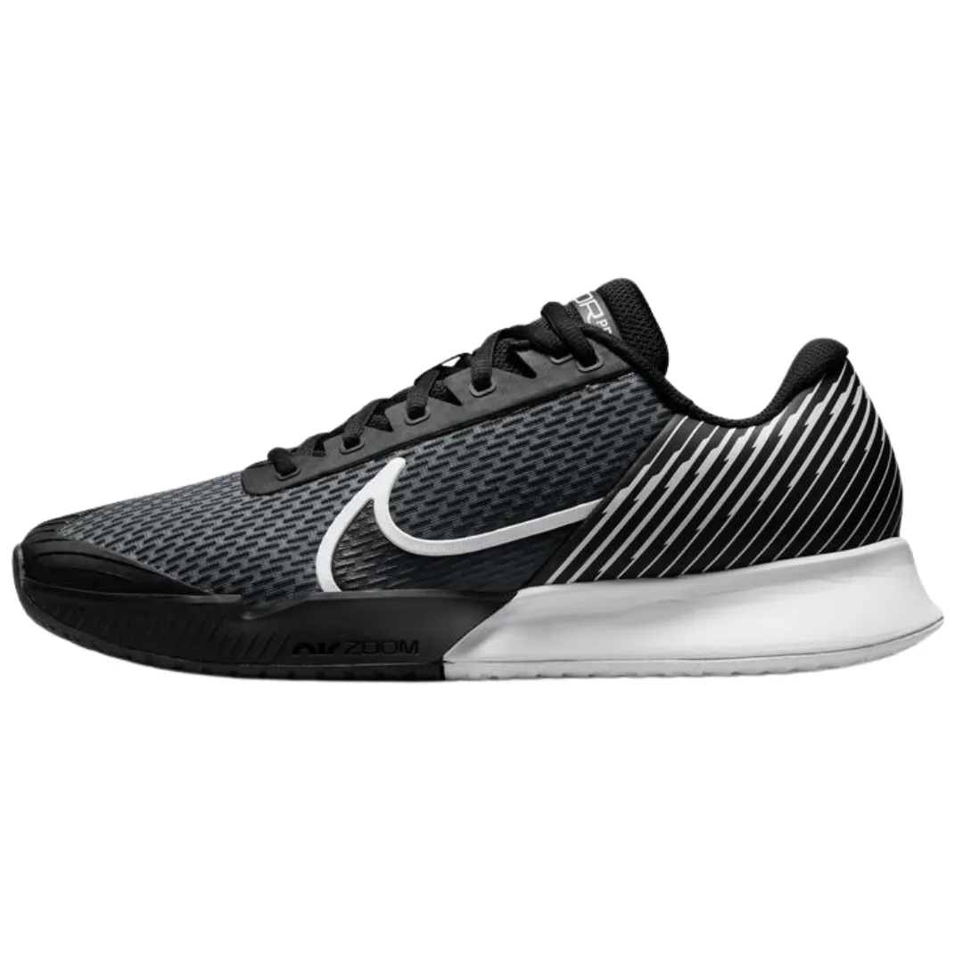 Nike Court Air Zoom Vapor Pro 2 Men's Hard Court Tennis Shoes - Black/White