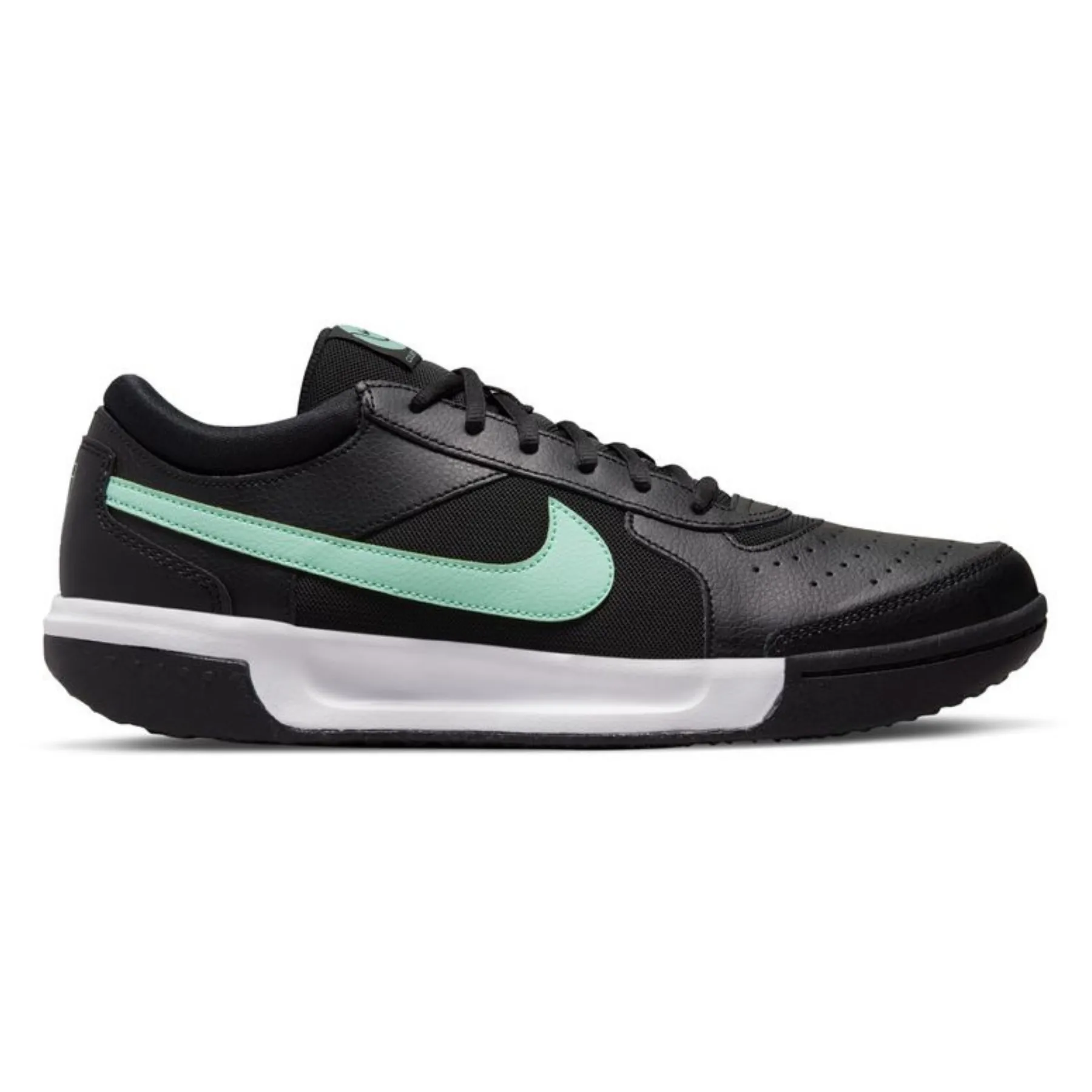 Nike Court Zoom Lite 3 Men's Hard Court Tennis Shoes - Black/Mint