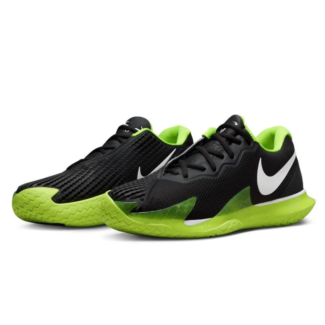 Nike Court Zoom Vapor Cage 4 Rafa Men’s Hard Court Tennis Shoes - Off Noir/White-Volt