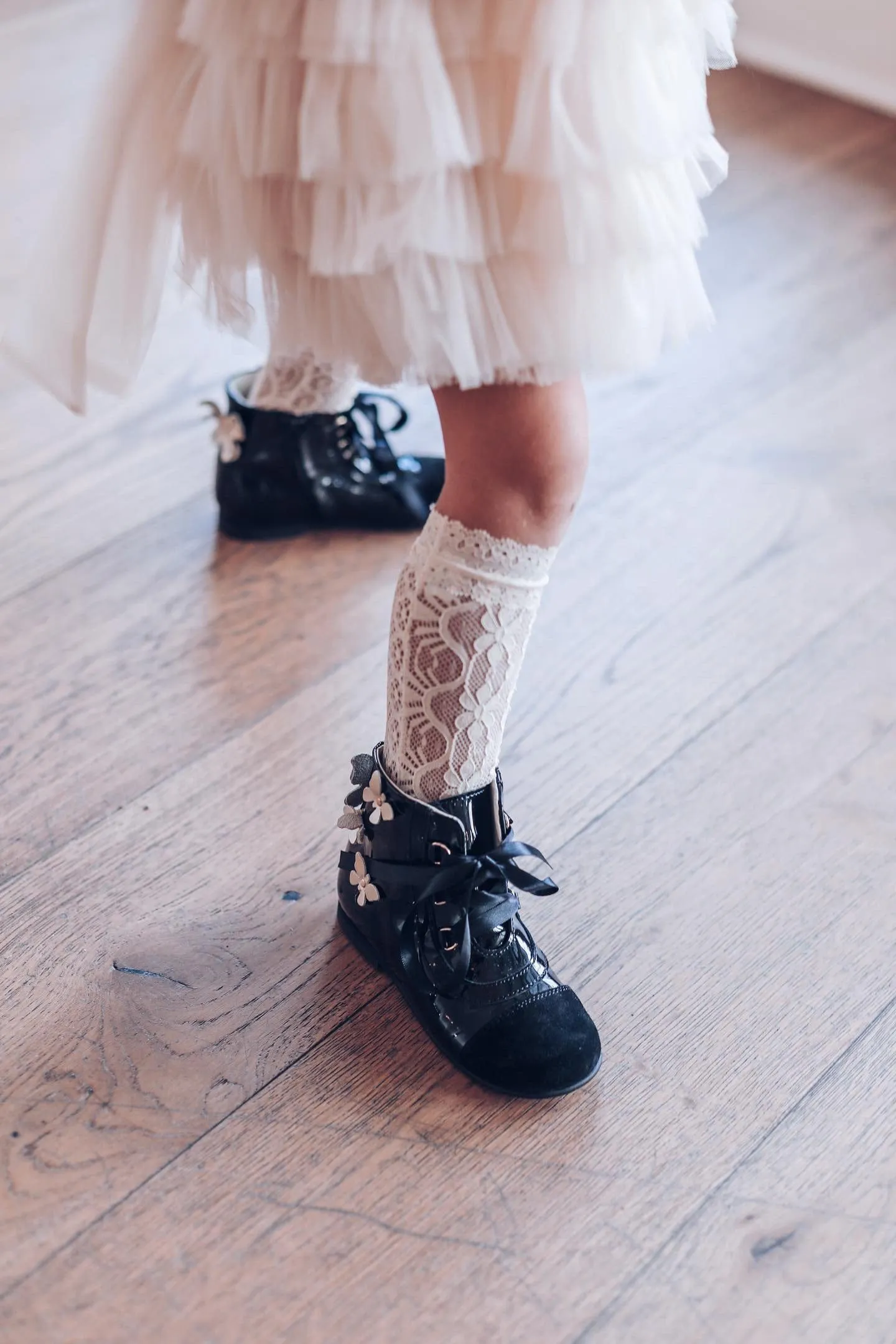 Noir Butterfly Boots