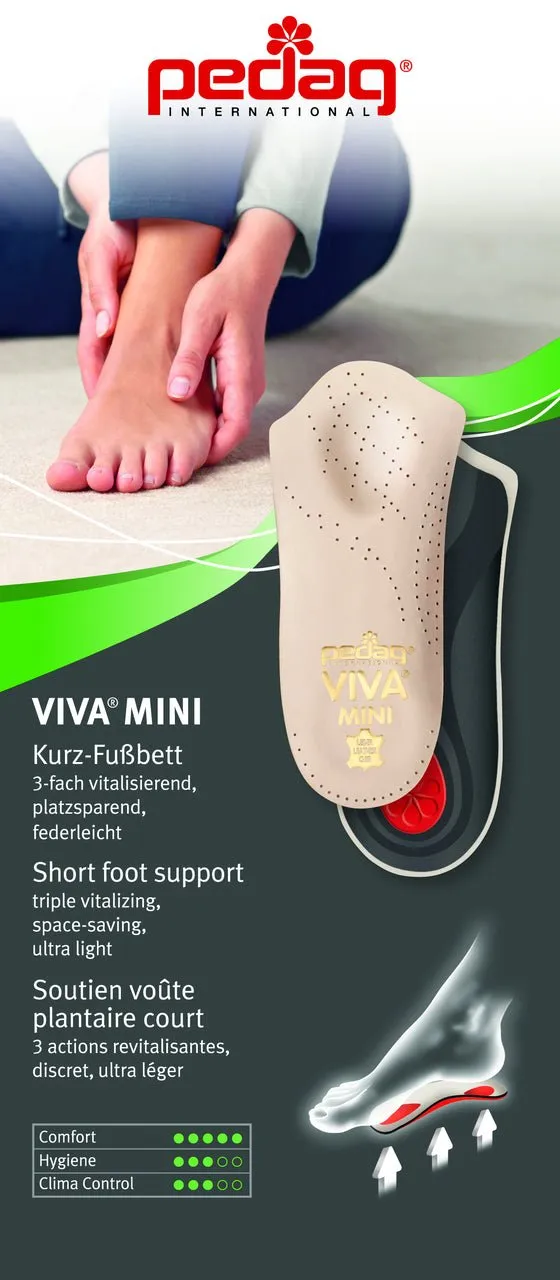 Pedag Viva Mini Semi-Rigid 3/4 Orthotic Insert