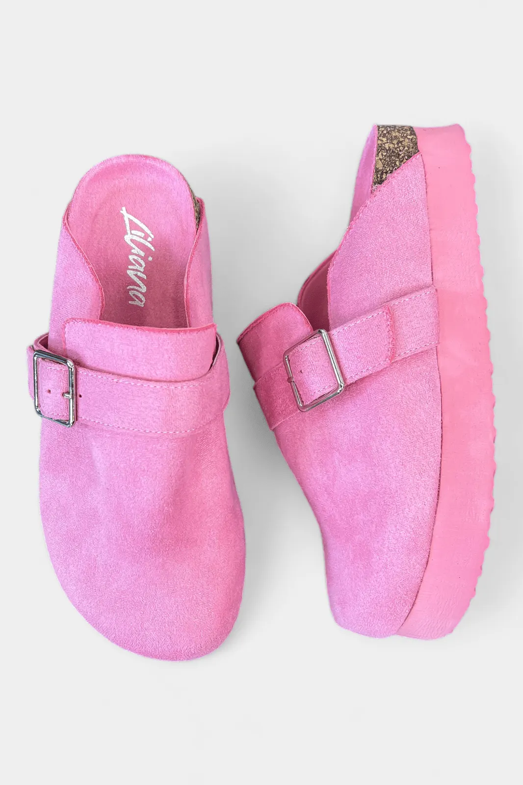 Pink Slip On Shoes