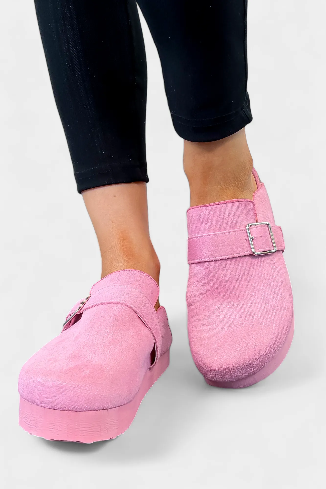 Pink Slip On Shoes