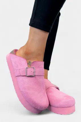 Pink Slip On Shoes